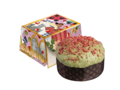Etnadolce Panettone Rosa di Bosco Matcha 1000 g geschenkdoos (6 per doos) 01197S