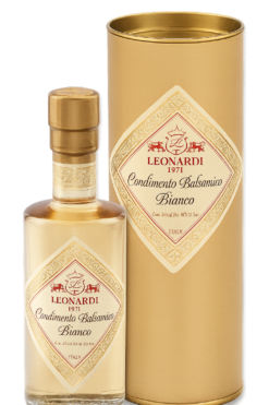 Leonardi Good Luxury White Balsamic Condiment Golden Tube 250 ml (6 per doos)